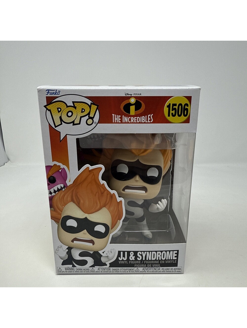 Funko Pop! Vinyl: Disney Pixar The Incredibles jj And Syndrome #1506
